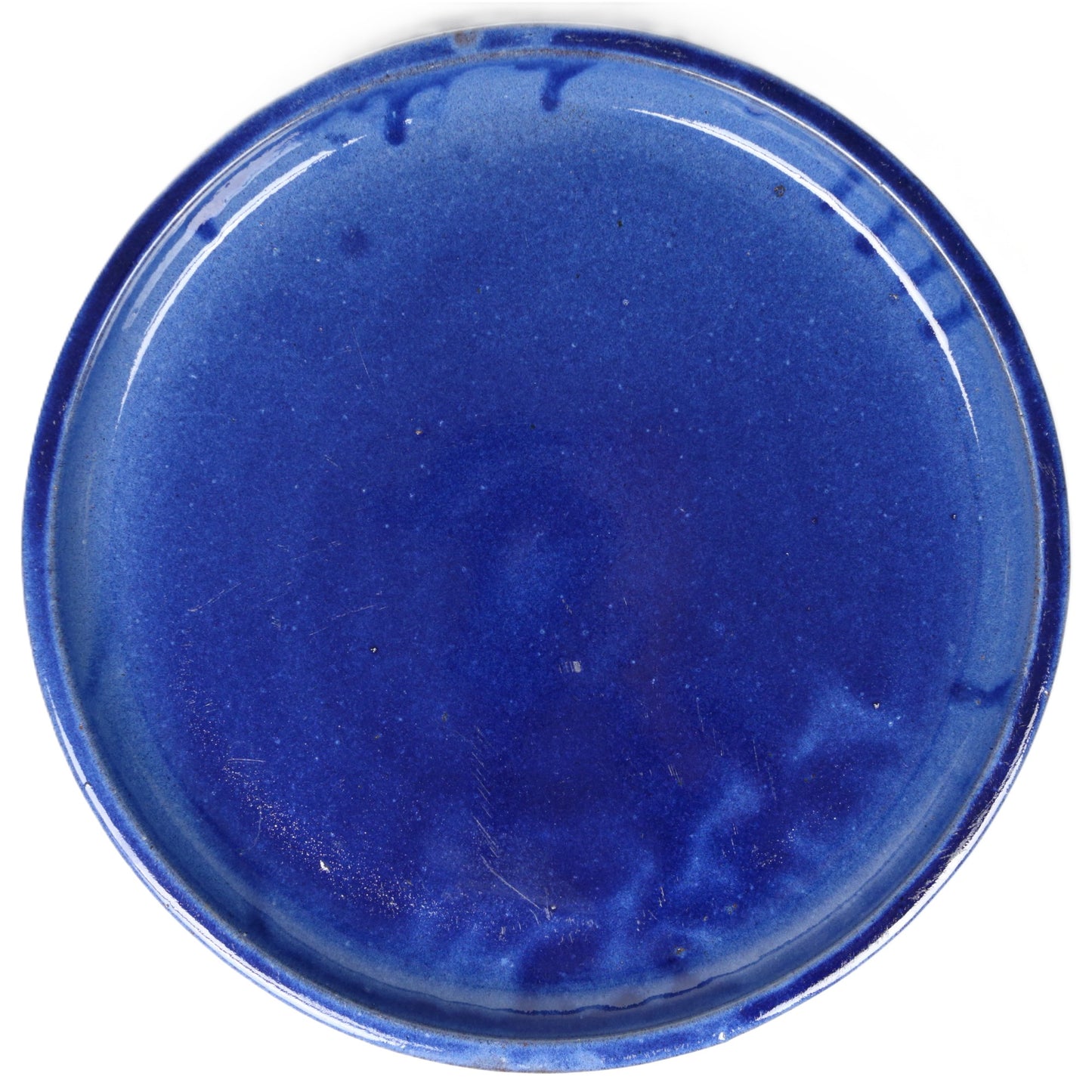 Blue Pot Saucer Extra Large int dia 36cm