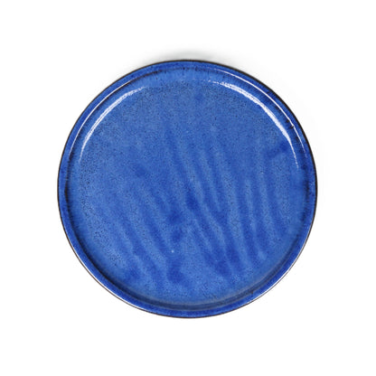 Blue Pot Saucer Medium int dia 24cm