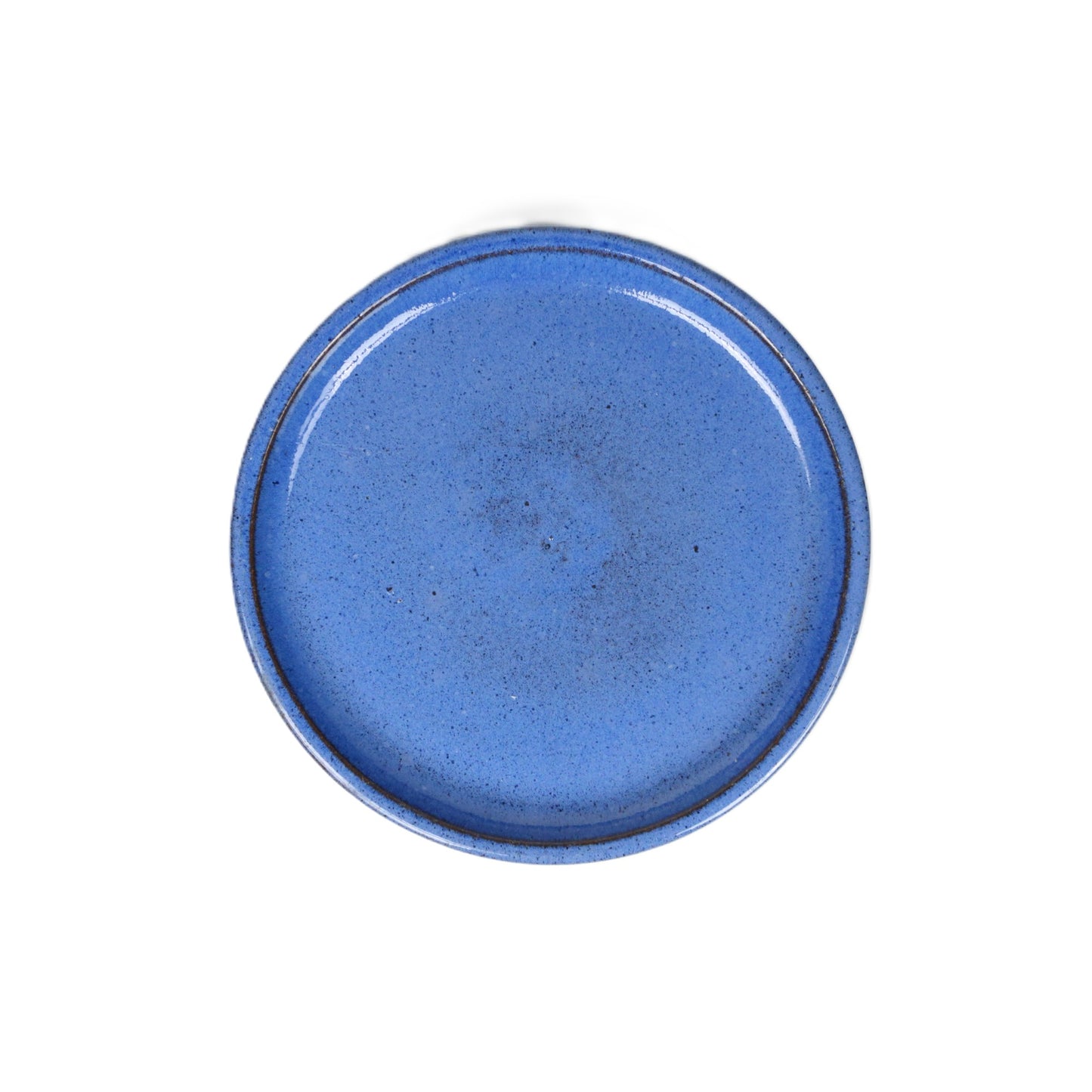 Blue Pot Saucer Small int dia 22cm