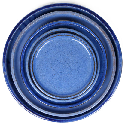 Blue Pot Saucer Small int dia 22cm