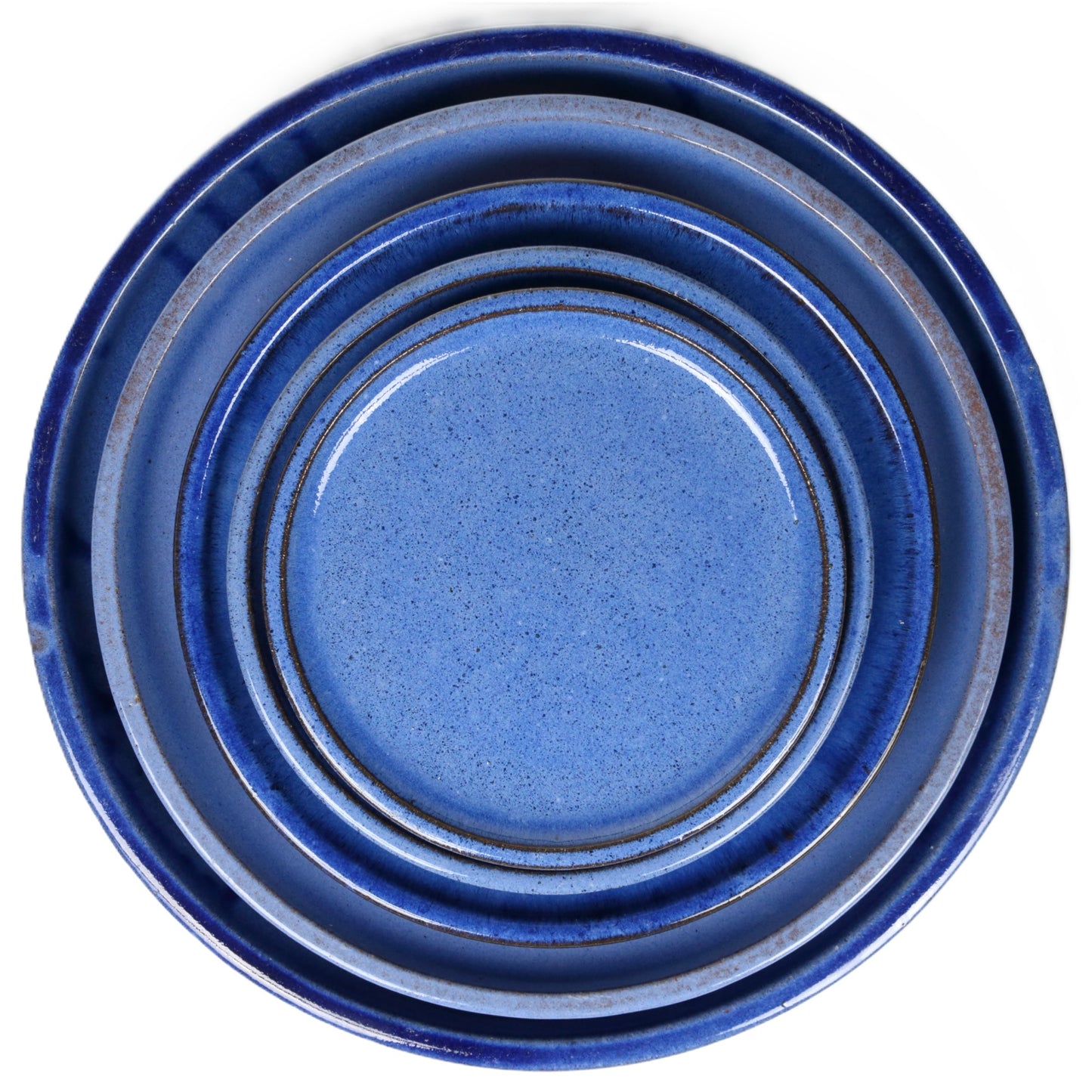 Blue Pot Saucer Extra Small int dia 17cm