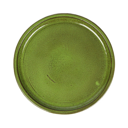 Green Pot Saucer Large int dia 31cm