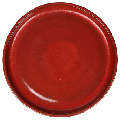 Red Pot Saucer Extra Large int dia 36cm