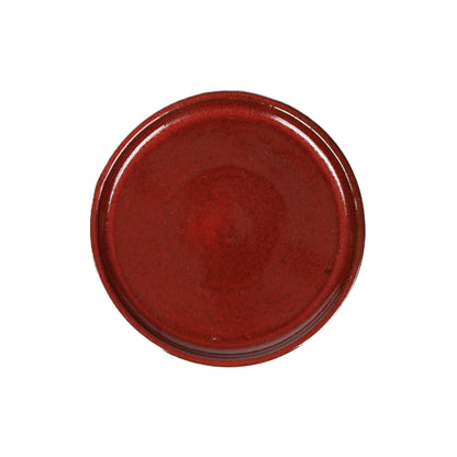 Red Pot Saucer Small int dia 22cm