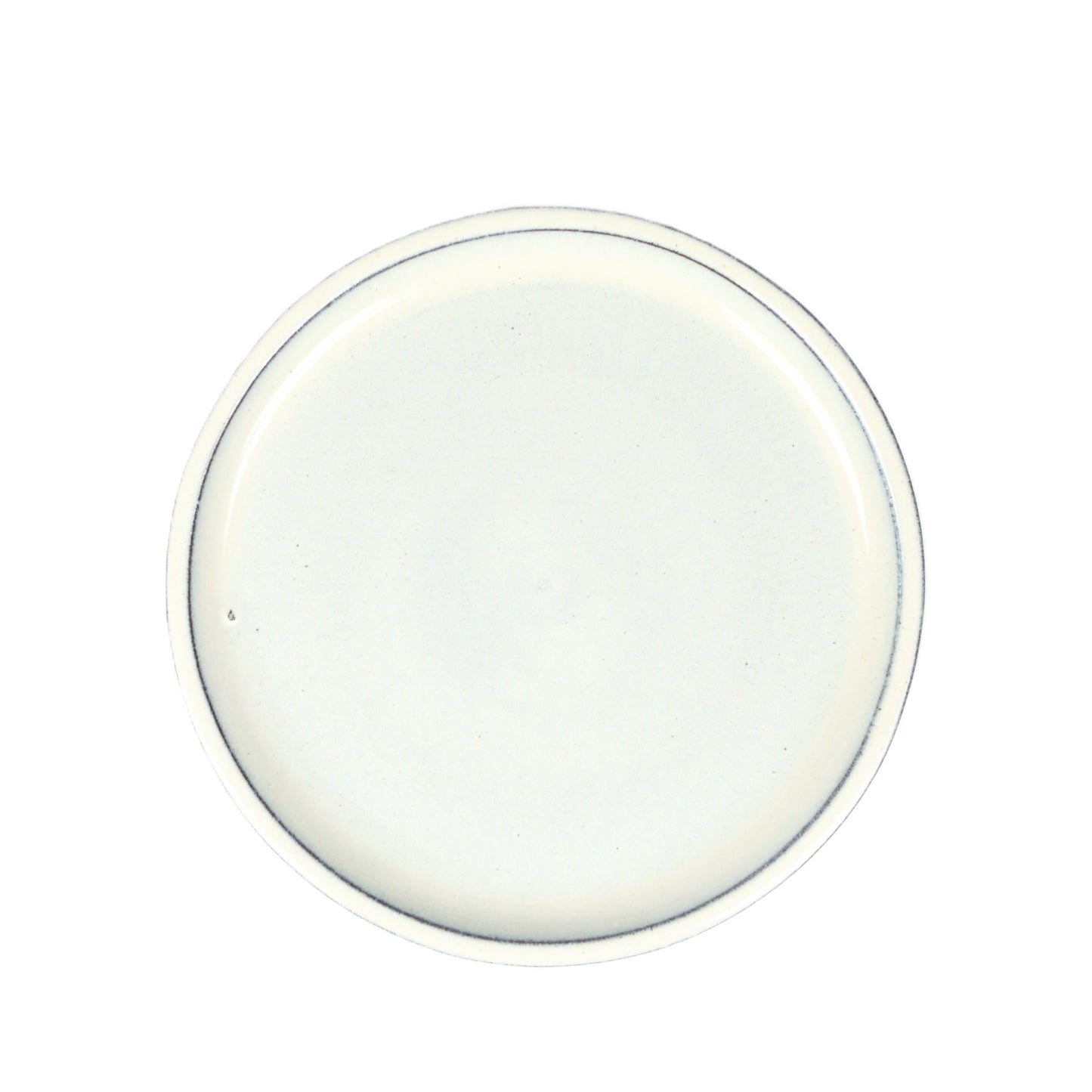 White Pot Saucer Medium int dia 24cm