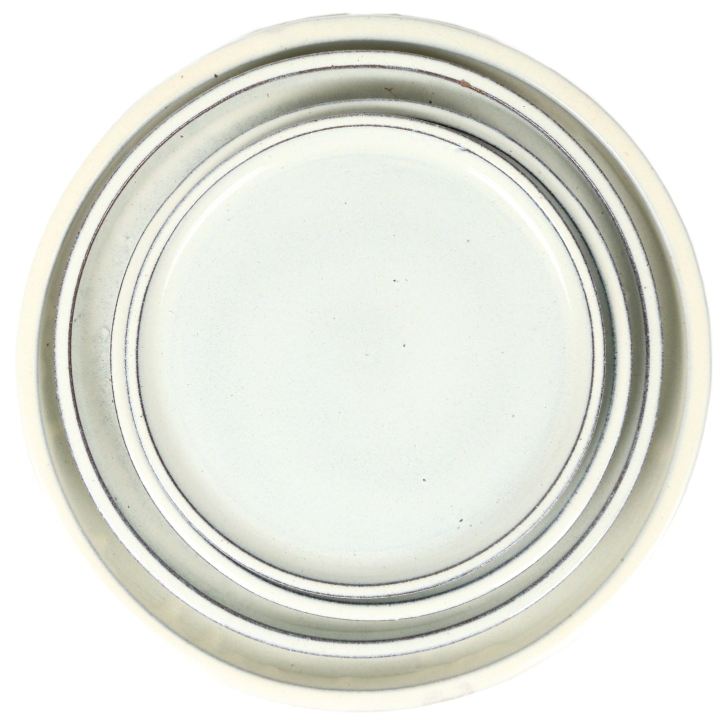 White Pot Saucer Large int dia 31cm