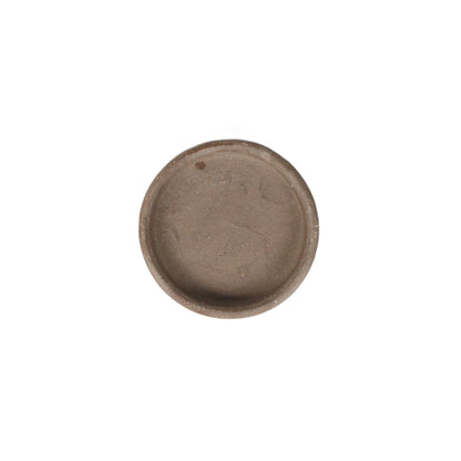 Brown Pot Deep Saucer Small int dia 7cm