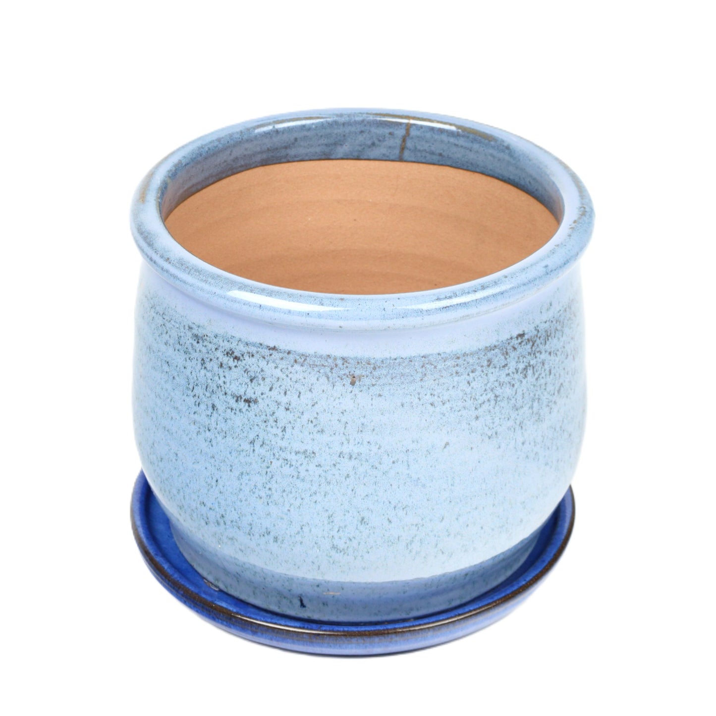 Blue Pot Saucer Medium int dia 24cm