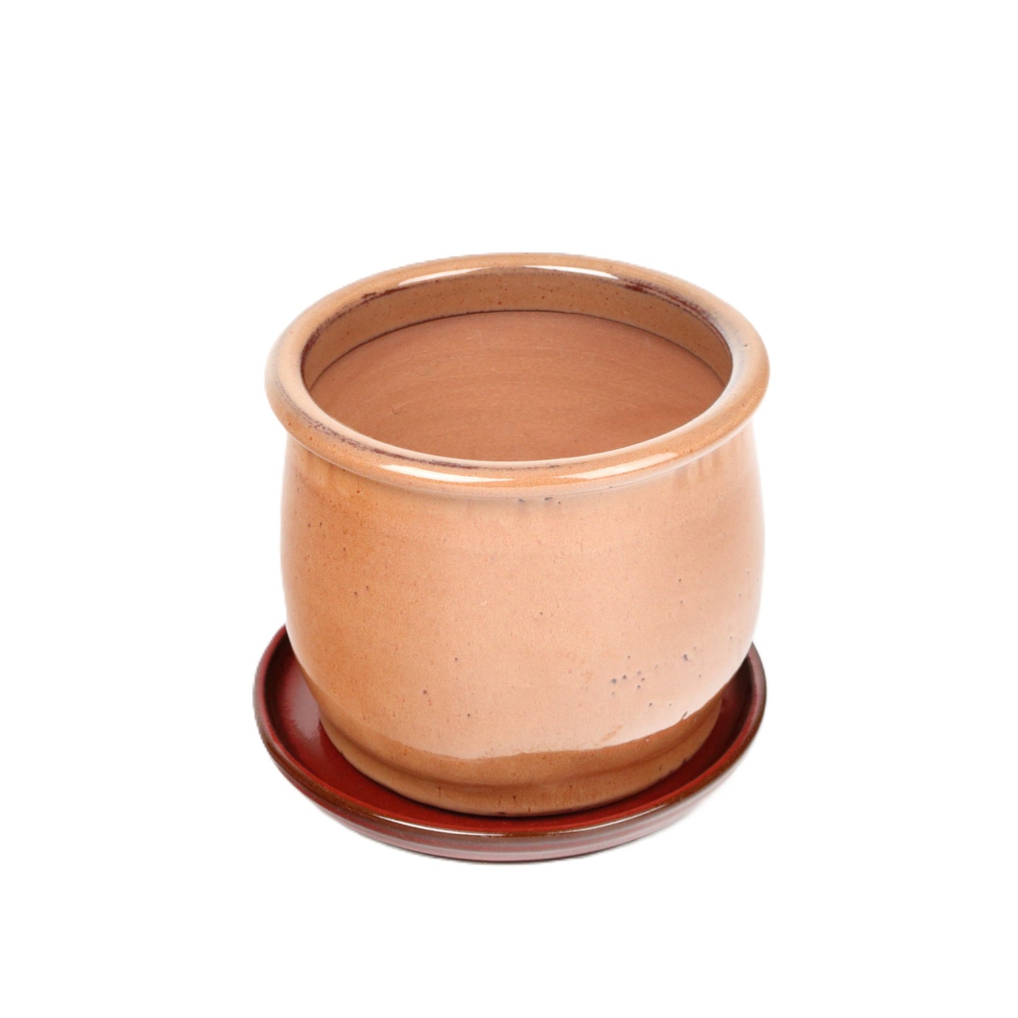 Red Pot Saucer Extra Small int dia 17cm