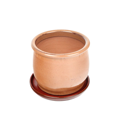 Red Pot Saucer Extra Small int dia 17cm