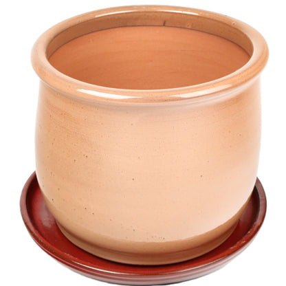 Red Pot Saucer Extra Large int dia 36cm