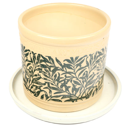 White Pot Saucer Extra Large int dia 36cm