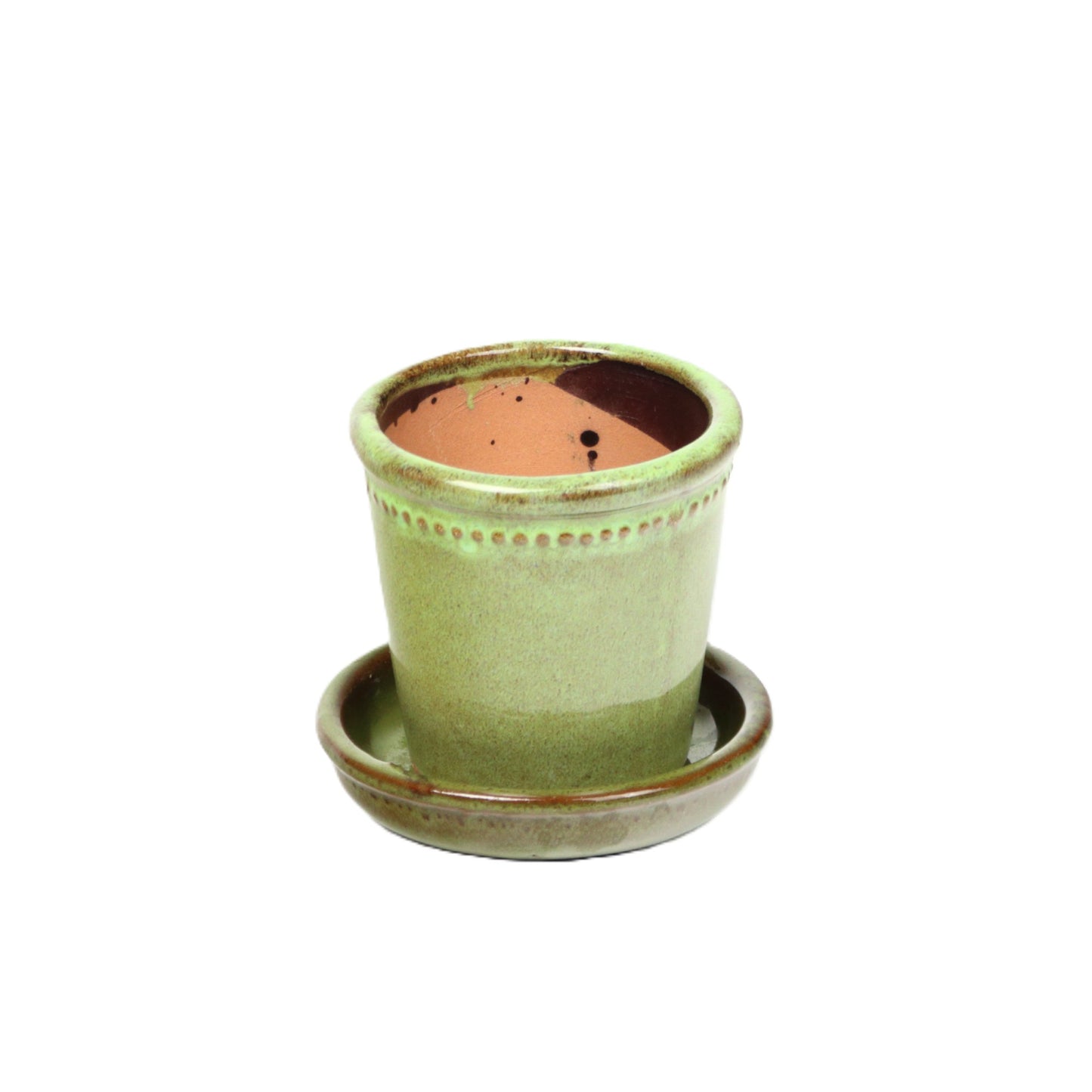 Emerald Deep Pot Saucer Small int dia 8cm