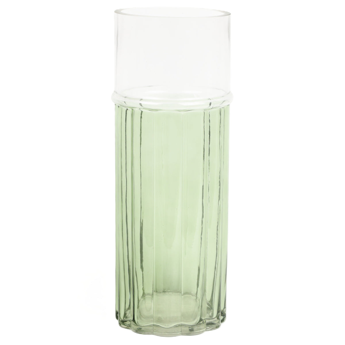 Two Tone Moss Vase