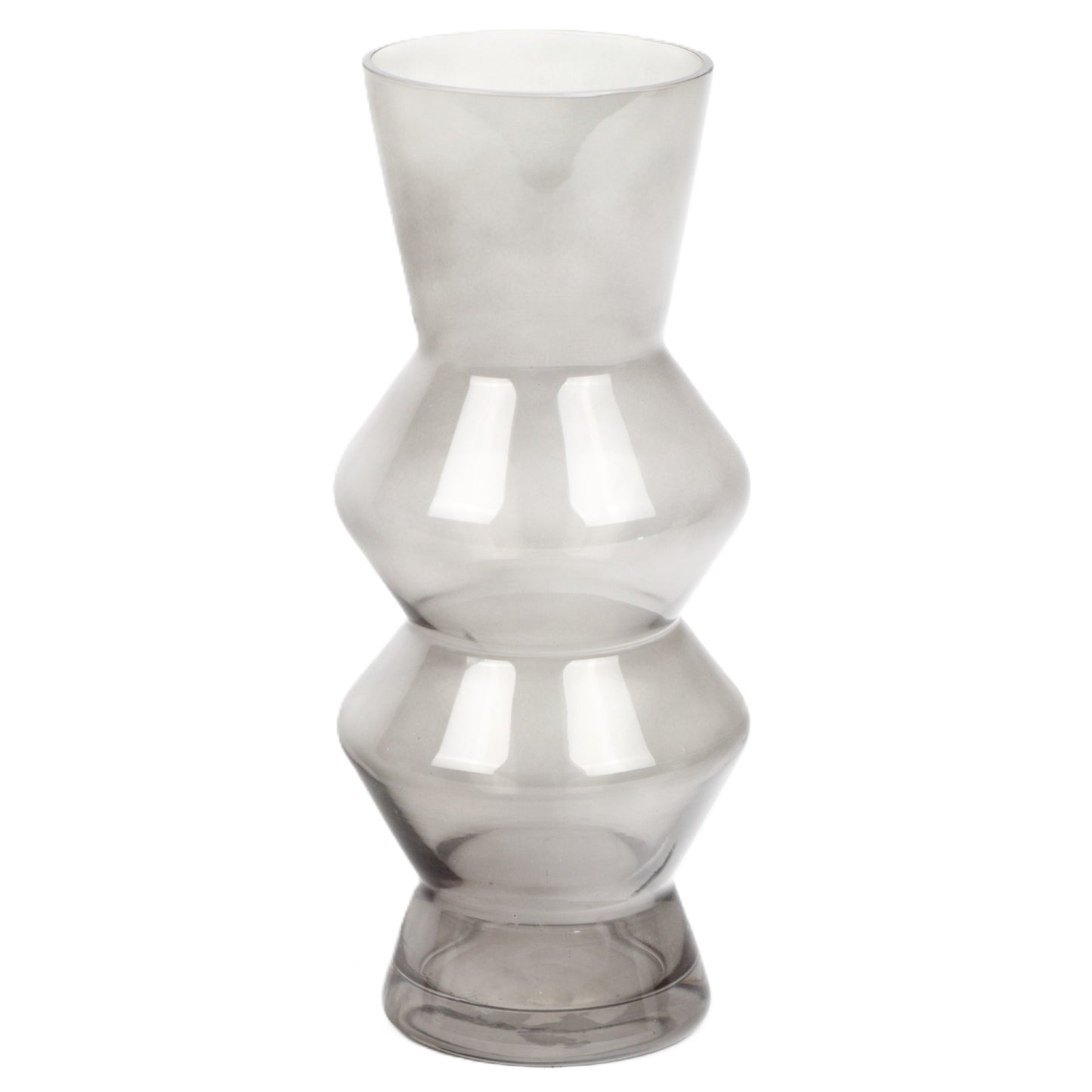 Smoky Three Tier Vase