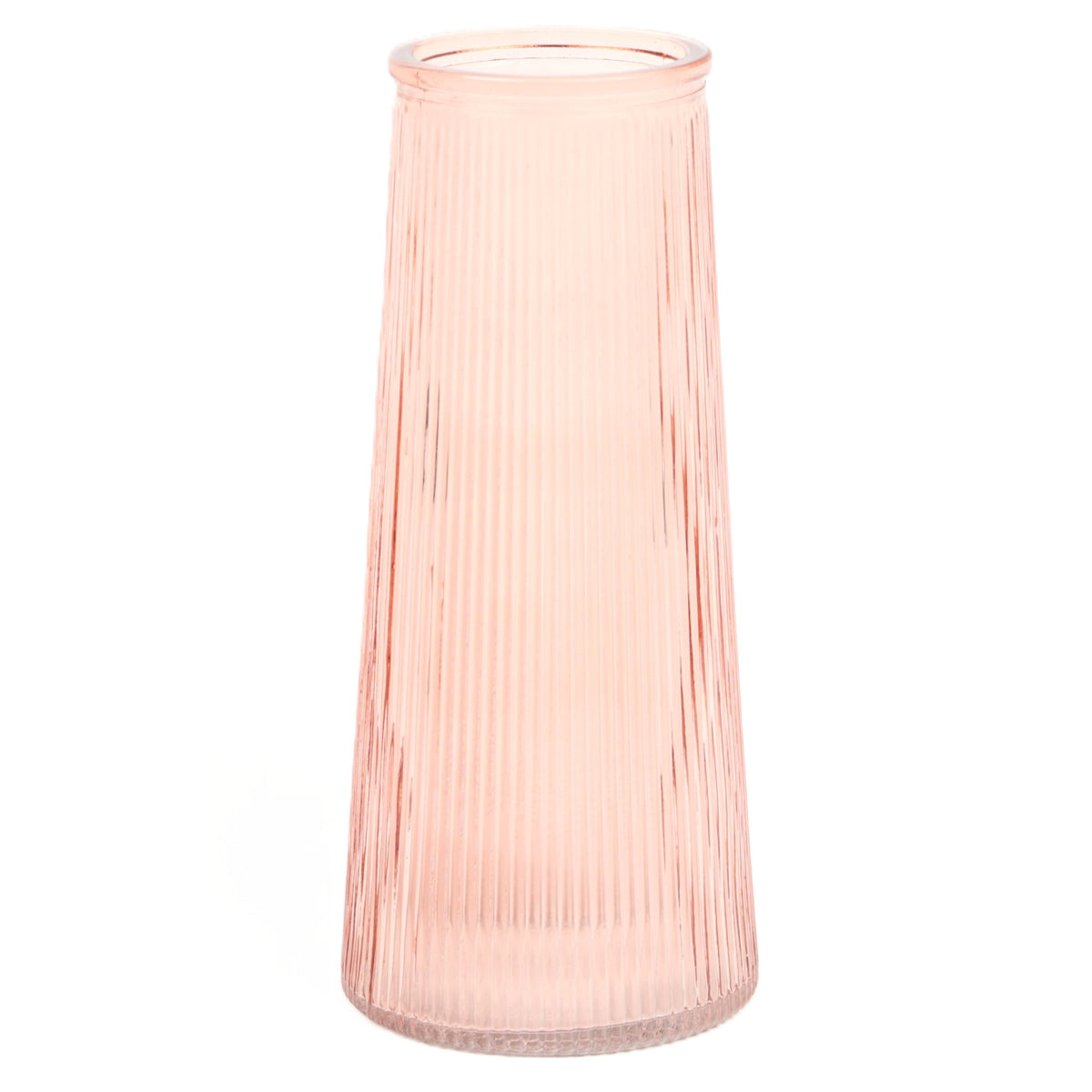 Rose Ribbed Cone