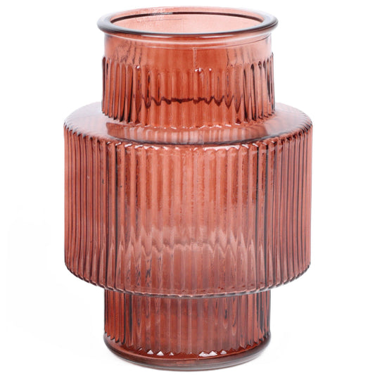 Maroon Plus Vase