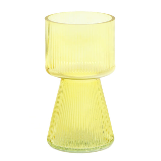 Mimosa Ribbed Chalice Vase