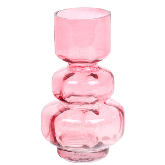Antique Rose Tower of Hanoi Vase