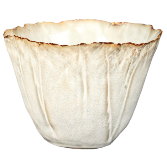 Grey Flaky Pot Large