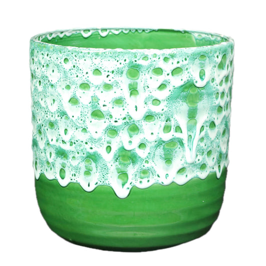Lime Drip Glaze Large