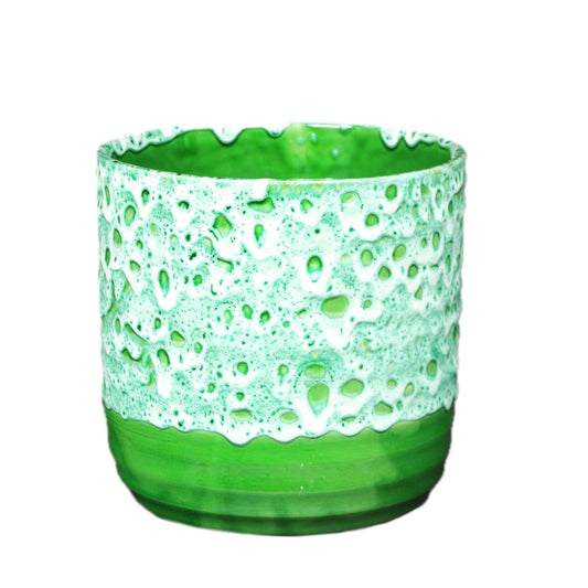Lime Drip Glaze Small