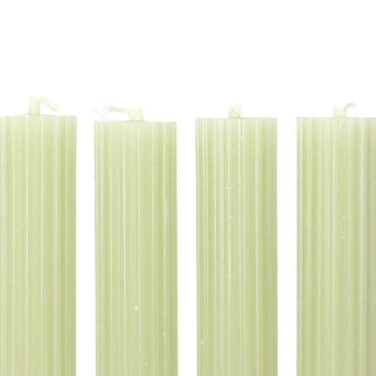 Sage Ribbed Candle
