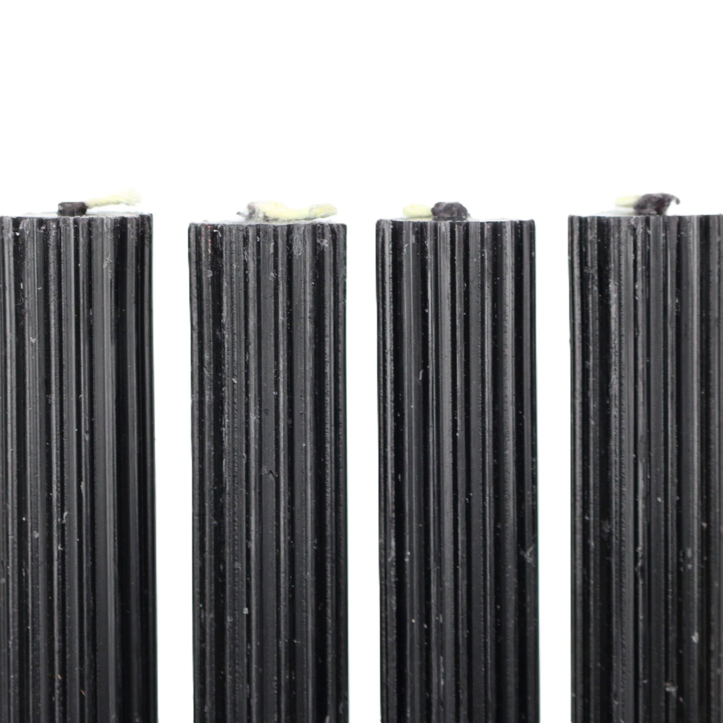 Midnight Ribbed Candle