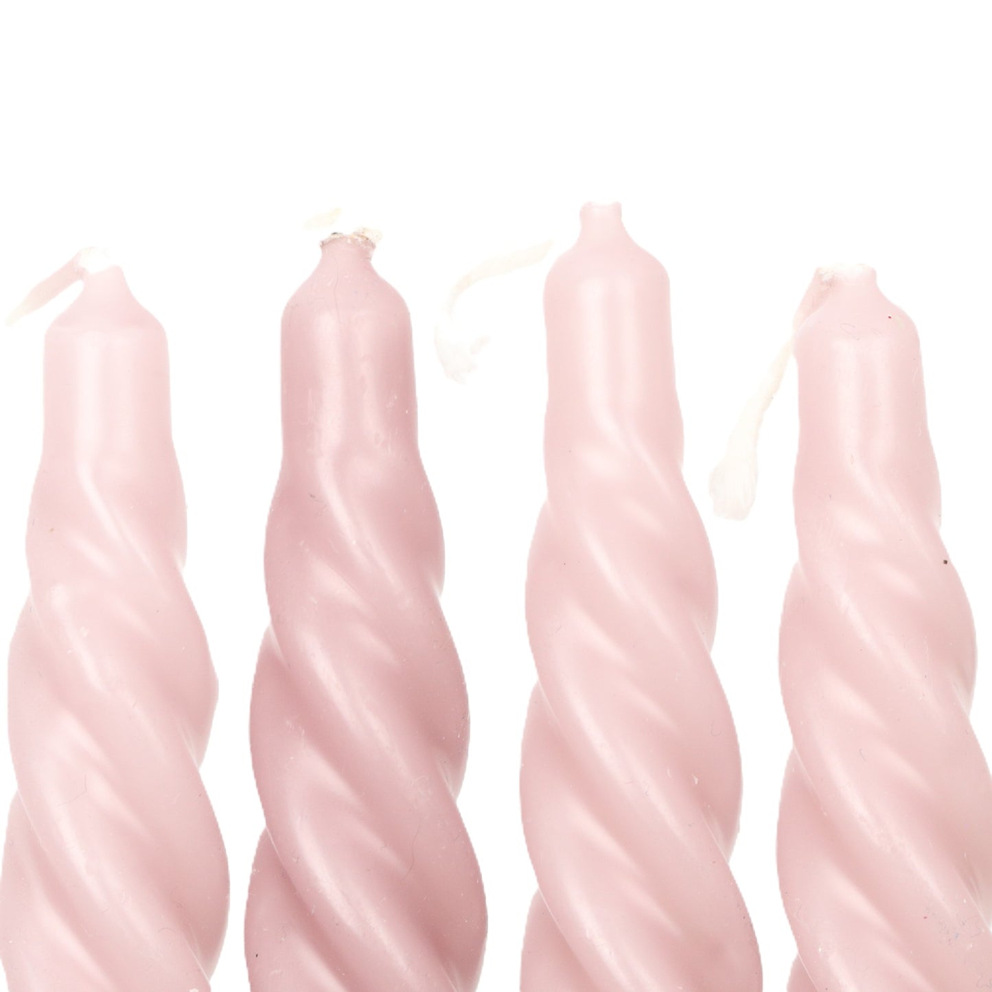 Royal Pink Large Twisted Candle