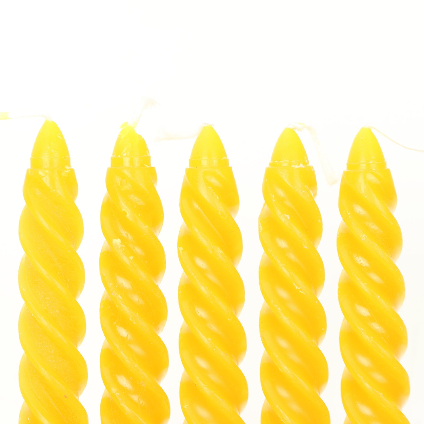 Flaring Sun Large Twisted Candle