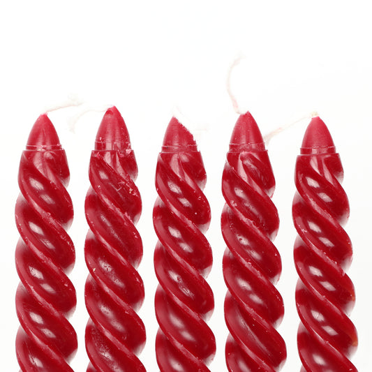 Bourdeaux Large Twisted Candle