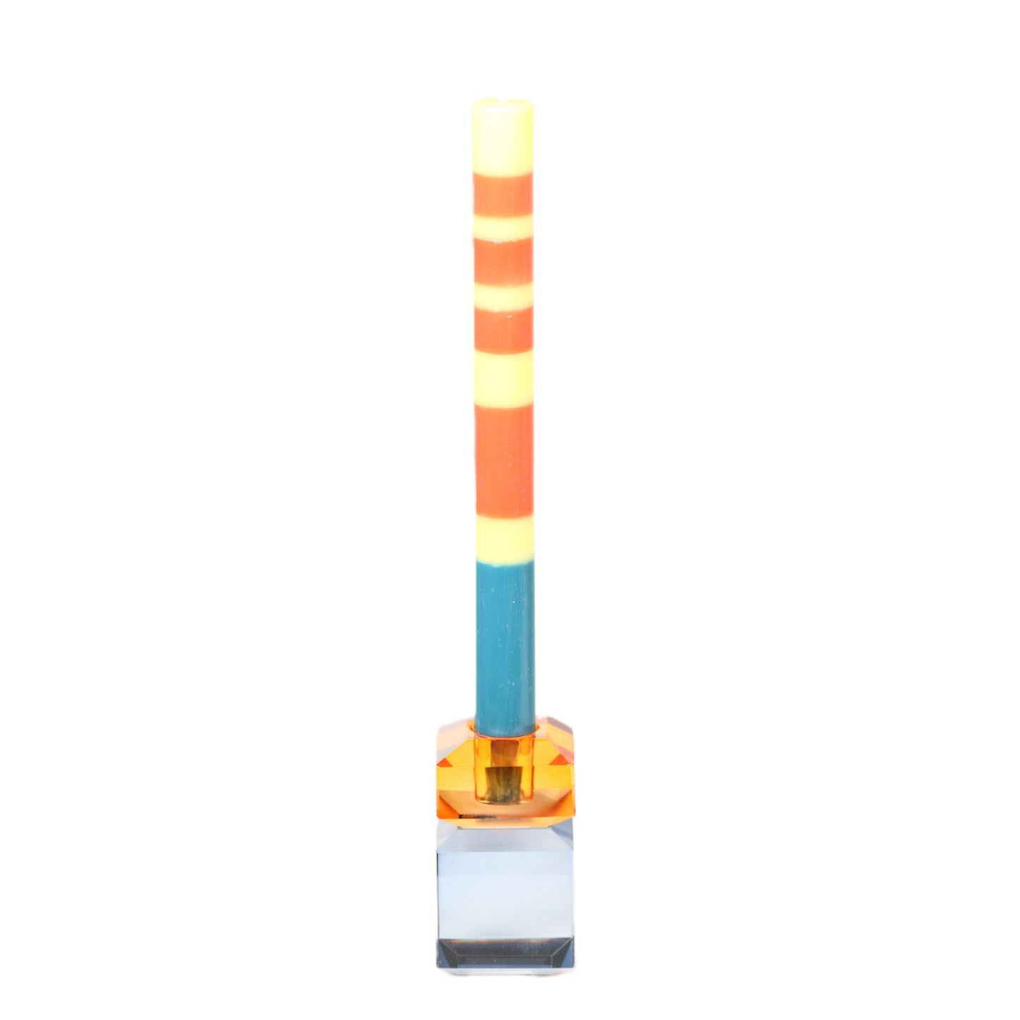 Lemon Orange Blue Candle