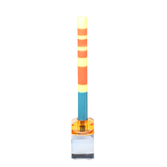 Lemon Orange Blue Candle