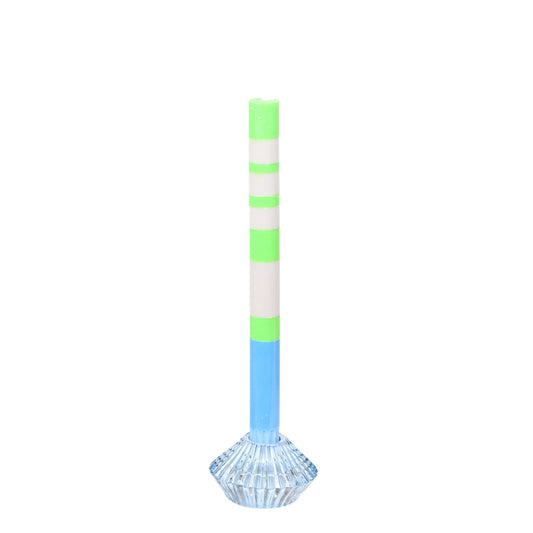 Green Grey Blue Candle