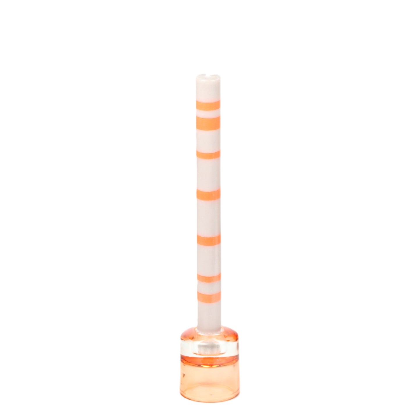 Grey Orange Candle