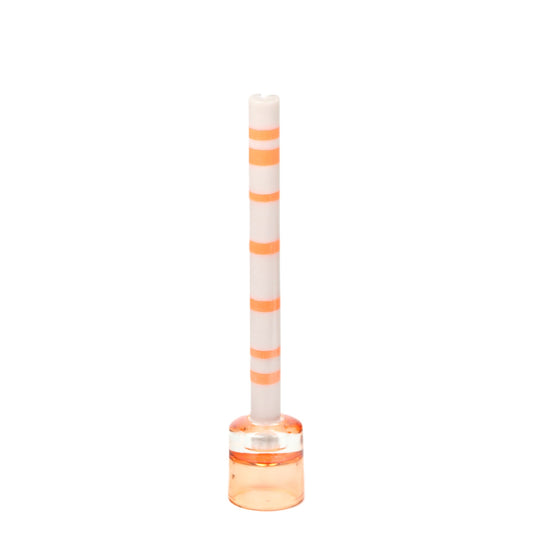 Grey Orange Candle