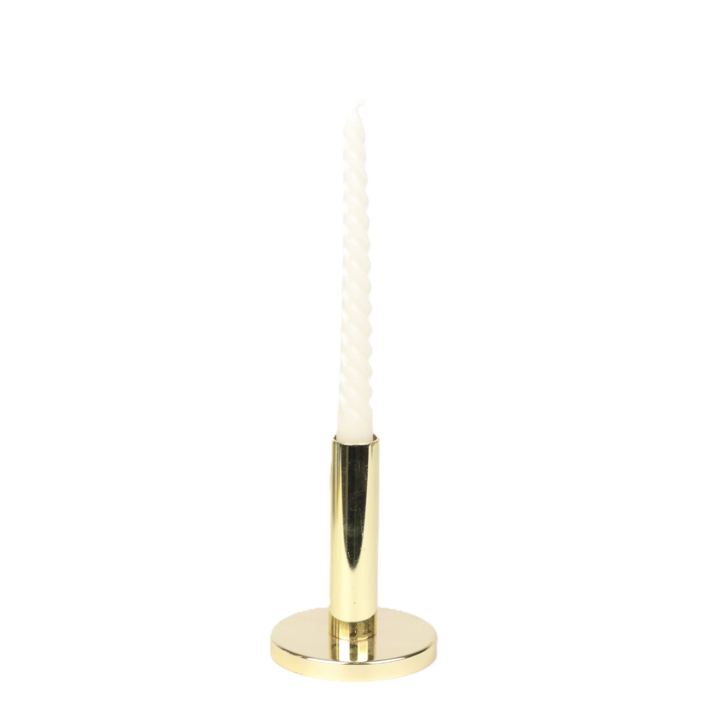 Ivory Small Twisted Candle
