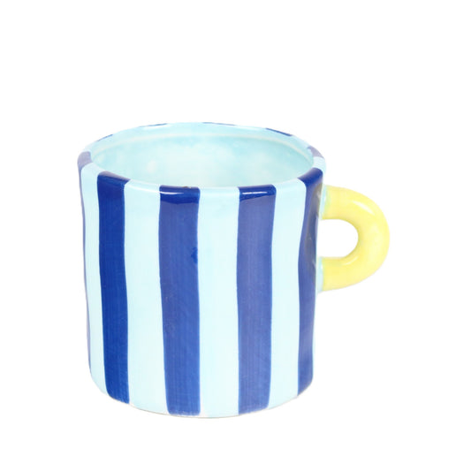 Blue Striped Mug