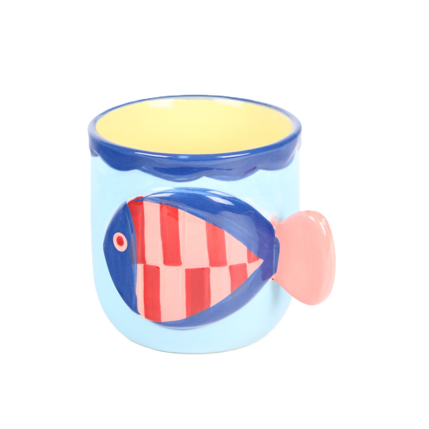 Blue Fish Mug