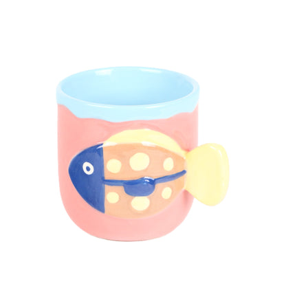 Pink Fish Mug