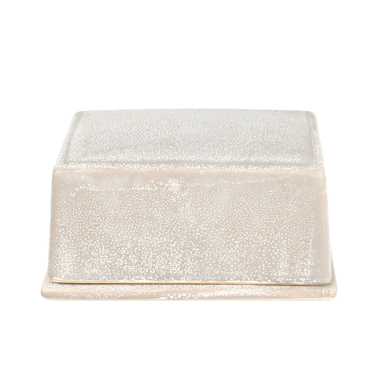 Stone Gray Butter Dish