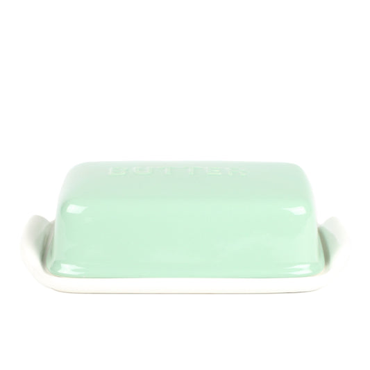 Teal Butter Dish