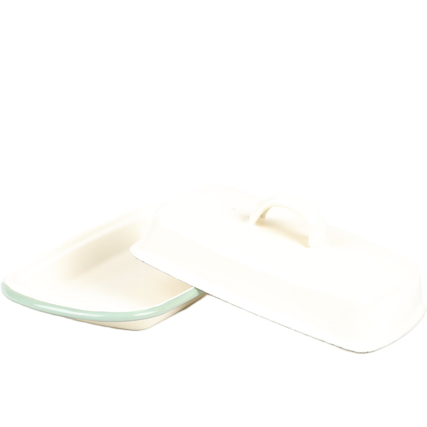 Ivory Metal Soap Dish