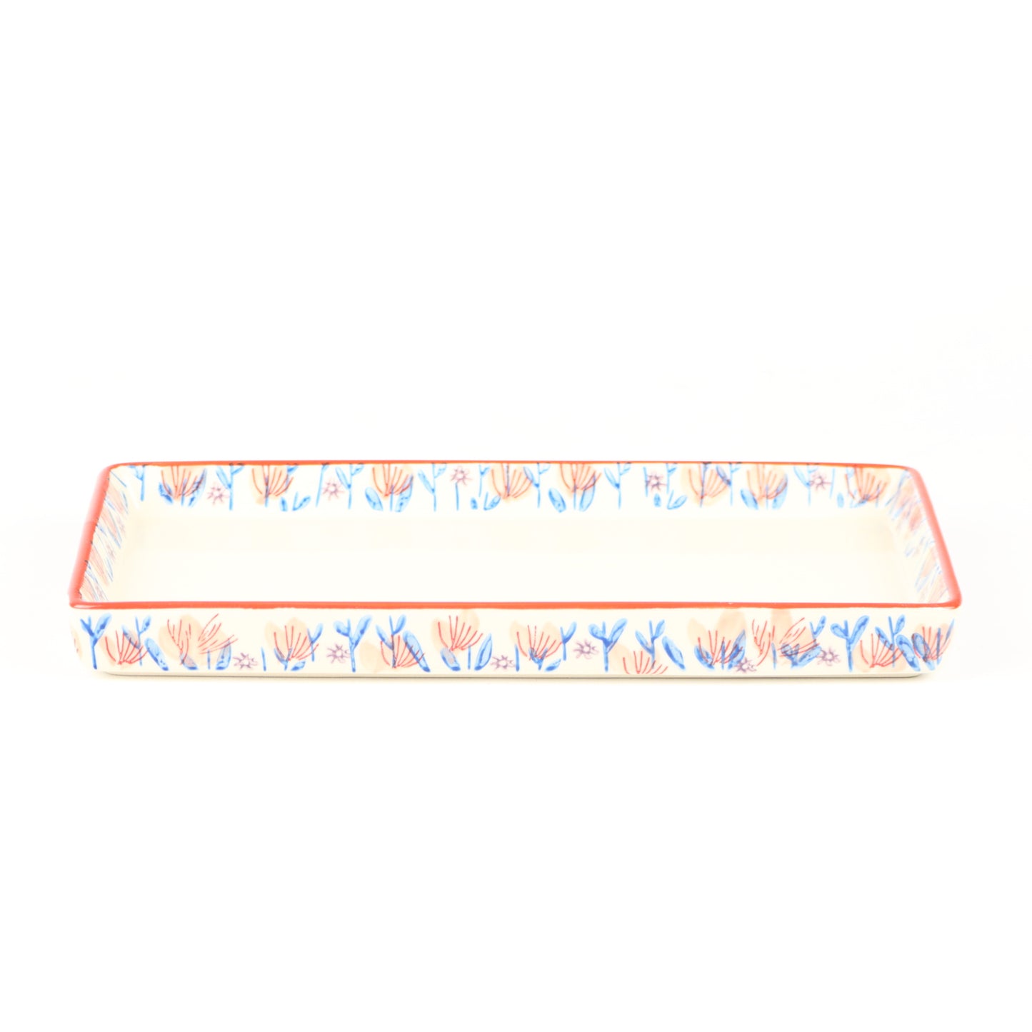 Scarlet Edged Tray