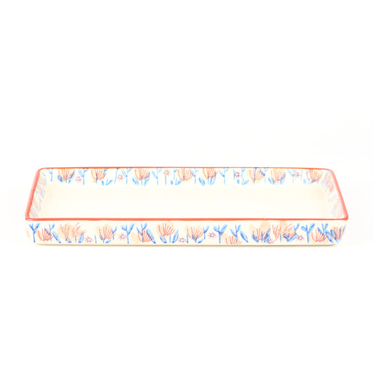 Scarlet Edged Tray