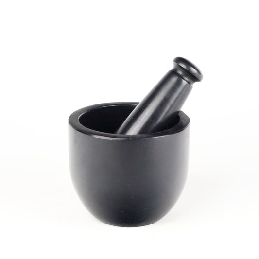 Dark Pestle and Mortar