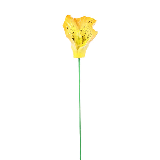 Mustard Porcelain Alstroemeria Stake