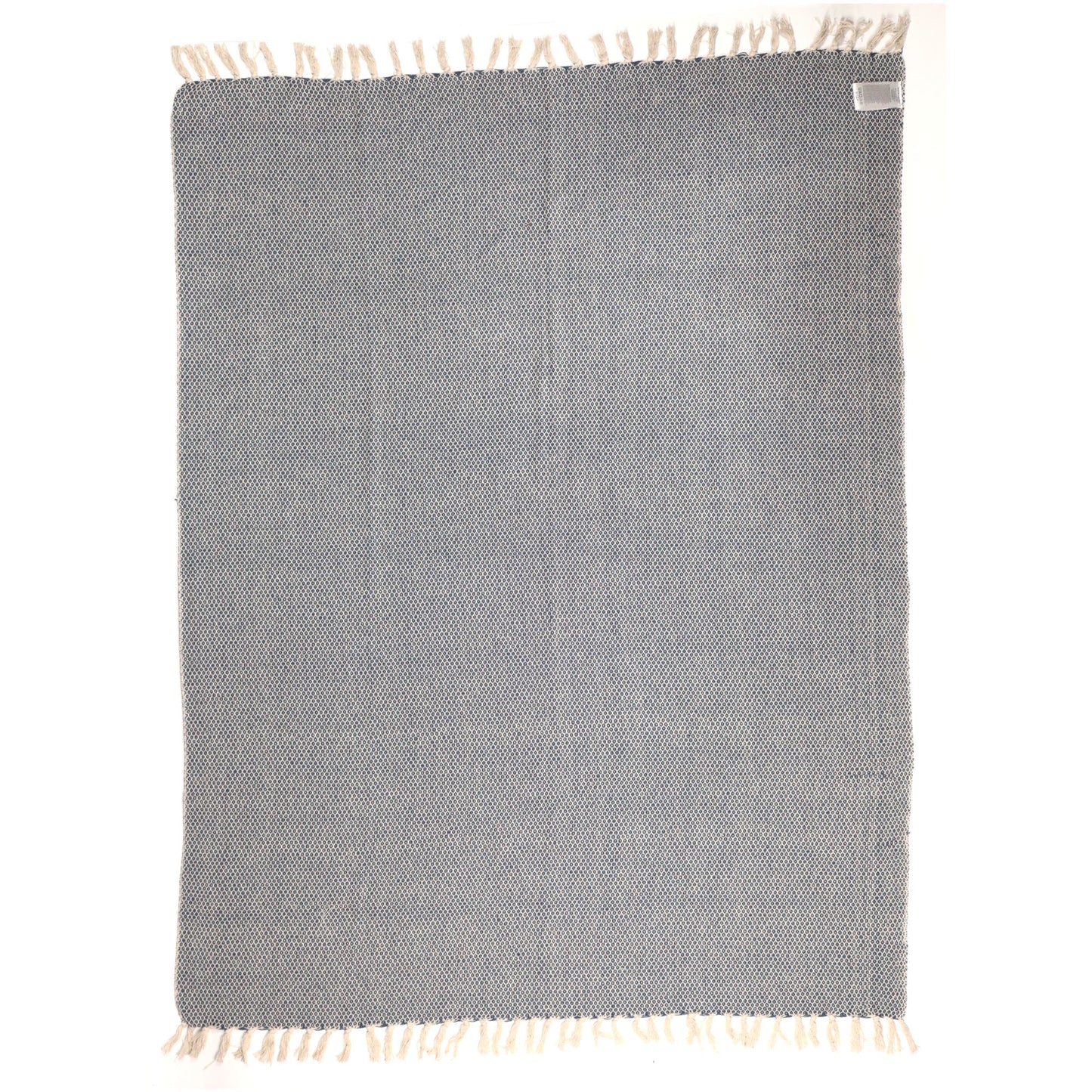 Navy Chain Link Throw