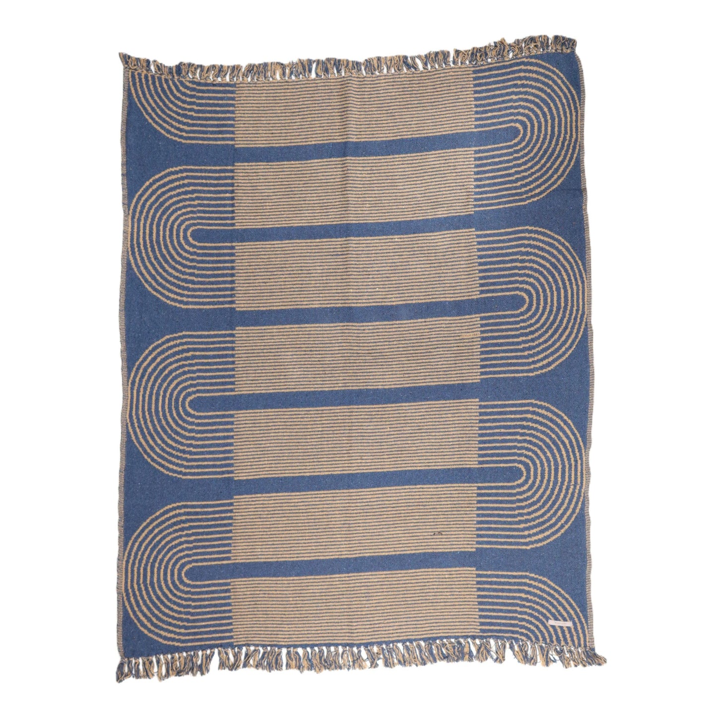 Aegean Blue Waves Throw