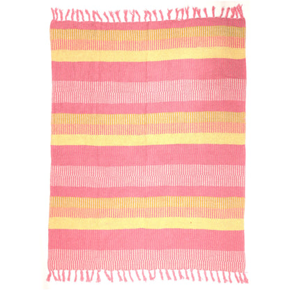 Blushing Canary Throw